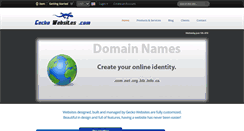 Desktop Screenshot of geckowebsites.com