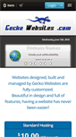 Mobile Screenshot of geckowebsites.com